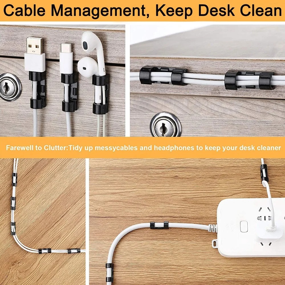 20/40PCS Cable Organizer Clips - đánh giá và giá Tippet Line