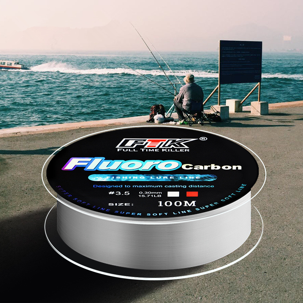 100m Fluorocarbon Bait Fishing - đánh giá và giá Fluorocarbon Line