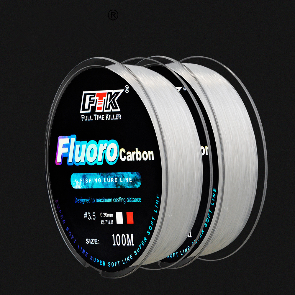 100m Fluorocarbon Bait Fishing - đánh giá và giá Fluorocarbon Line