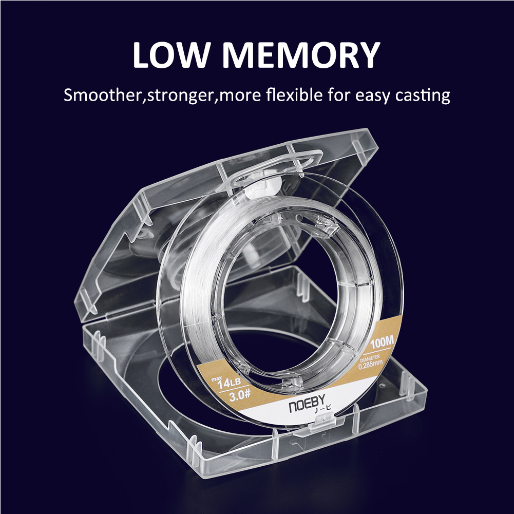 Noeby 100M 150M Fluorocarbon L - đánh giá và giá Copolymer Line