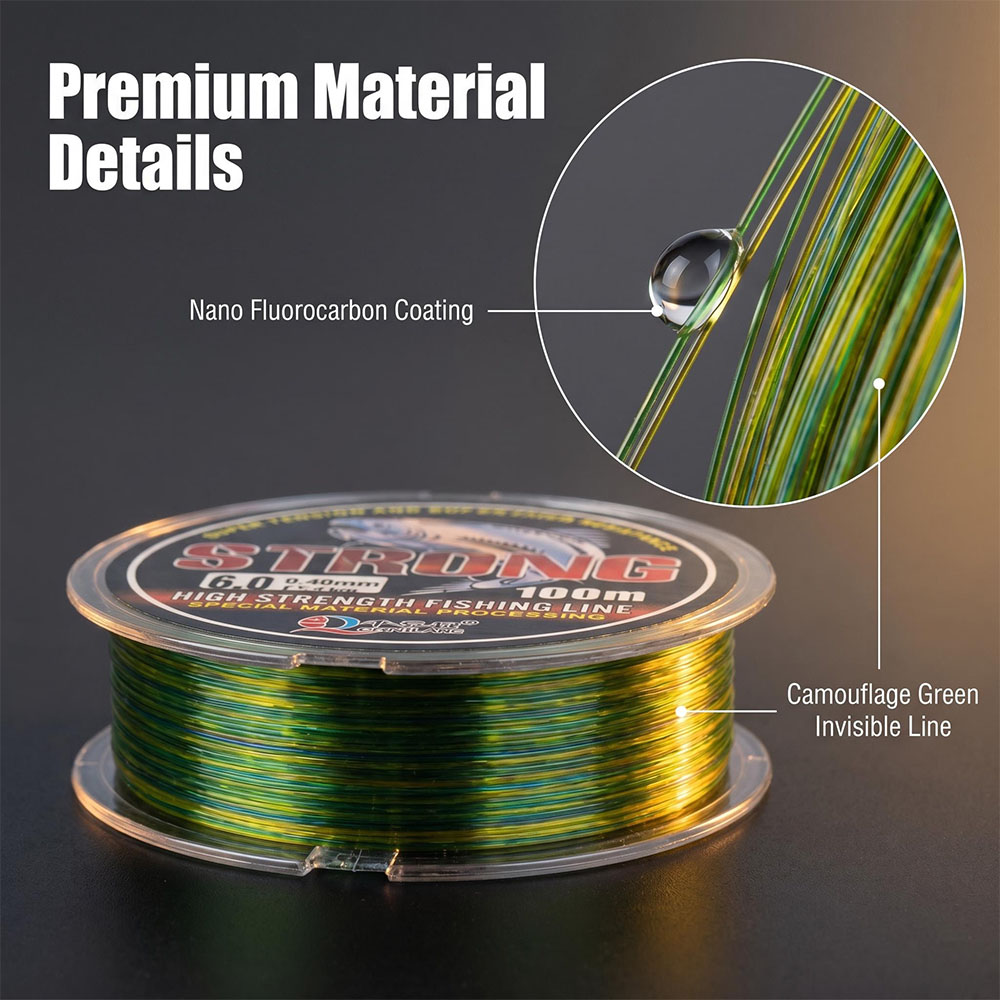 Limnoid100M Fluorocarbon Monof - đánh giá và giá Fluorocarbon Line