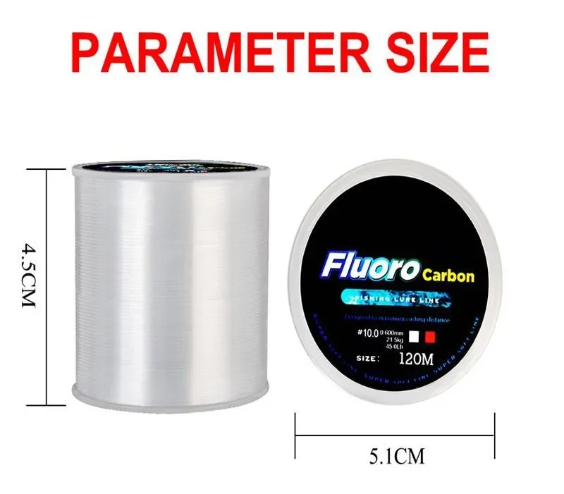 Fishing Line 120M 0.20mm-0.60m - đánh giá và giá Copolymer Line